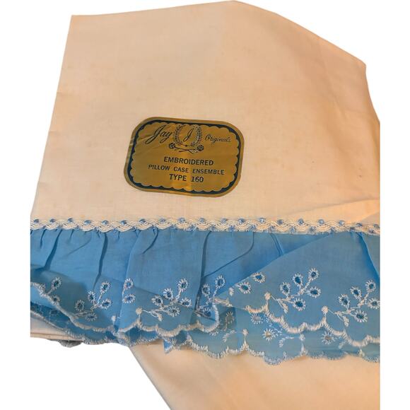 Jay Original Embroidered pillowcase Type 160 - Picture 1 of 1